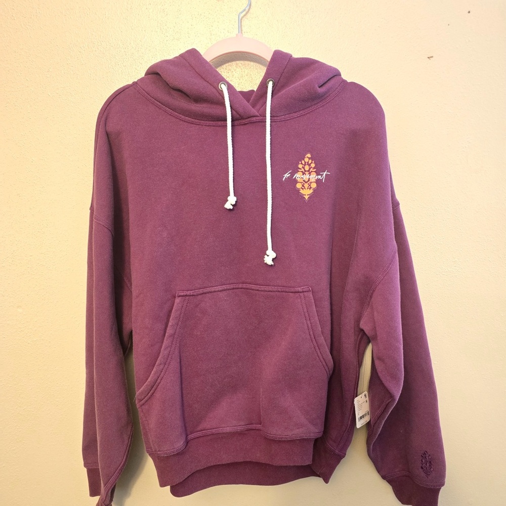 Women's Free people movement Purple Hoodie Sweater